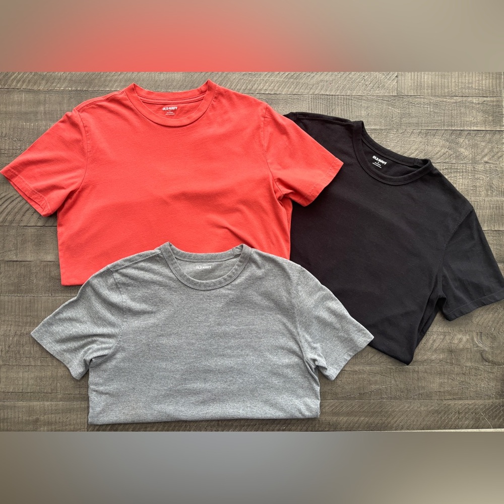 Old Navy T-Shirt Bundle Neutral Tones Size S